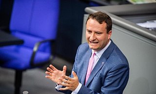Der Thüringer CDU-Bundestagsabgeordnete Mark Hauptmann legt nach Lobbyismus-Vorwürfen sein Mandat mit sofortiger Wirkung nieder. - Foto: Arne Immanuel Bänsch/dpa