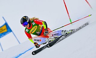 Lara Gut-Behrami fällt nach einer schweren Knieverletzung die ganze Saison aus. (Archivfoto) - Gian Ehrenzeller/KEYSTONE/dpa