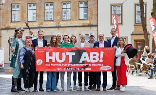 Die Bielefelder Kaufleute laden wieder zum großen Festival in der Altstadt und an der Bahnhofstraße ein. - Marvin Kahl