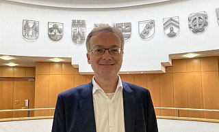 Andreas Warnecke ist Geschäftsführer der neuen Verkehrsgesellschaft des Kreises Herford. Er will die Angebote im öffentlichen Nahverkehr positiv weiterentwickeln - Matthias Bungeroth