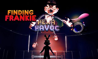 "Finding Frankie" ist ein Parkour-Horror-Spiel, bei dem man vor dem furchterregenden Maskottchenmit den viel zu vielen Zähnen im Mund flüchtet. - Perp Games