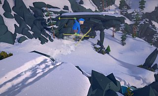 Auch wenn der Winter dieses Jahr wieder enttäuscht, erlaubt “Lonely Mountains: Snow Riders” herausfordernde Rennen im Schnee. - Megagon Industries