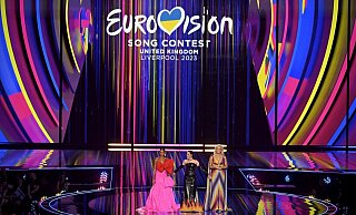 Am 13. Mai findet das Finale des 67. Eurovision Song Contests in Liverpool statt. - Vesa Moilanen/Lehtikuva/dpa
