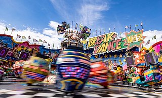 Könnte das Kiffen auch auf Volksfesten in Nordrhein-Westfalen, wie hier auf der Cranger Kirmes in Herne, verboten werden? (Symbolfoto) - Christoph Reichwein/dpa