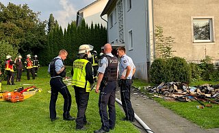 Brand in Dornberg. - Charlotte Mahncke