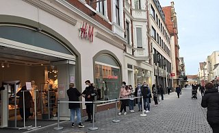 In Bielefeld ist jetzt Shoppen ohne Termin möglich. - Ivonne Michel