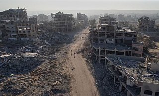 Bislang hält die Waffenruhe im Gazastreifen. (Archivbild) - Uncredited/AP/dpa