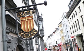 In den Ratskeller soll künftig Gastronomie mit Kultur. - Holger Kosbab