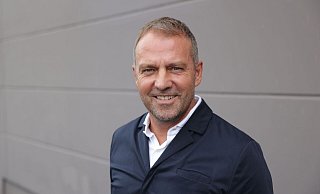 «Ich glaube, das wird eine gute Sache», sagte Bundestrainer Hansi Flick bei der Präsentation des Amazon-Projekts. - Joerg Carstensen/dpa