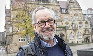 Rolf Olaf Meyer möchte als Oberbürgermeister ins Bielefelder Rathaus einziehen. - Jörg Dieckmann Rolf Olaf Meyer möchte als Oberbürgermeister ins Bielefelder Rathaus einziehen. - Jörg Dieckmann