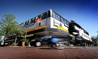 Das Café Panoramablick im Bünder Modehaus ist geschlossen. - www.gerald-dunkel.de