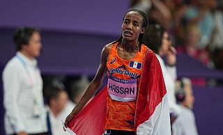 Nach Bronze auf der Bahn Gold im Marathon: Sifan Hassan. - Michael Kappeler/dpa