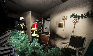 Die Ursache für den Brand ist noch unklar, die Kripo ermittelt. - Christian Mathiesen