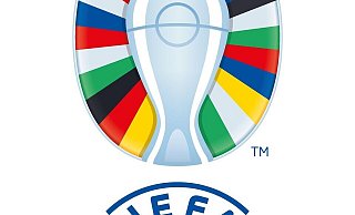 Mit einem farbenfrohen Logo wollen die Ausrichter der Fußball-EM 2024 für das Turnier in Deutschland werben. - -/DFB/UEFA/dpa