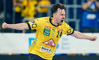 Erstmals seit Januar 2021 steht Rechtsaußen Patrick Groetzki wieder im DHB-Kader. - Uwe Anspach/dpa