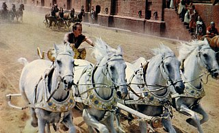 Das Wagenrennen aus "Ben Hur": Eine bis heute unerreichte Action-Szene. - United Archives/Impress