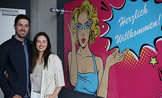 Ralf Konstantin und Katharina Tiesmeier. - Lena Kley