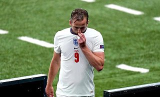 Wurde bei der EM zweimal ausgewechselt: Harry Kane. - Foto: Mike Egerton/PA Wire/dpa