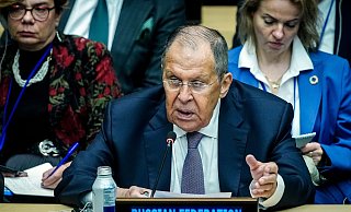 Russlands Außenminister Lawrow sichert Venezuela Moskaus Solidarität bei der Auseinandersetzung mit den USA zu. (Archivbild) - Kay Nietfeld/dpa