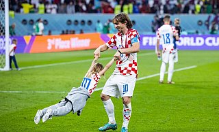 Setzt nach Platz drei mit Kroatien seine Nationalelfkarriere fort: Luka Modric. - Tom Weller/dpa