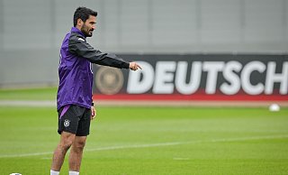 Wird die Nationalelf erstmals als Kapitän in ein Turnier führen: Ilkay Gündogan. - Christian Charisius/dpa