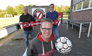 Marc Borgmann (vorn), Christopher Hankemeier (l.) und Frank Topmöller. - Jens Dünhölter