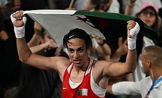 Legt Berufung gegen die Einführung von Geschlechtertests im Boxen ein: Imane Khelif. (Archivbild) - Mauro Pimentel/AFP/dpa