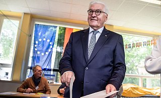 Das geeinte Europa ist für Frank-Walter Steinmeier ohne Demokratie undenkbar (Archivbild). - Michael Kappeler/dpa