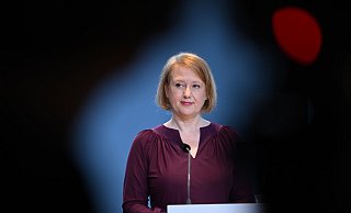 Bundesfamilienministerin Lisa Paus (Bündnis 90/Die Grünen) wollte zuerst 12 Milliarden Euro pro Jahr für die Kindergrundsicherung. - Britta Pedersen/dpa