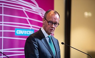 Der CDU-Bundesvorsitzende Friedrich Merz. - Melissa Erichsen/dpa