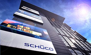 Die Schüco-Zentrale in Bielefeld, das Unternehmen plant einen Fertigungsstandort in Paderborn. - Andreas Frücht