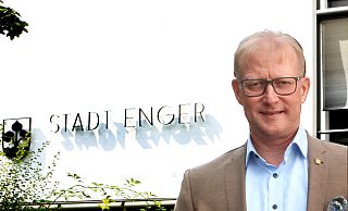 Noch gut ein Dreivierteljahr ist Thomas Meyer Bürgermeister der Stadt Enger. Bis dahin werden weitere grundsätzliche ISEK-Projekte begonnen. - Andreas Sundermeier