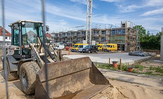 An der Haßkampstraße entsteht ein Wohnprojekt, das durch B&S realisiert wird. - Angelina Kuhlmann