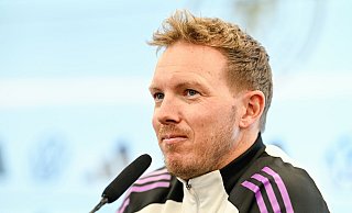 Nagelsmann äußert sich mit Humor zur Aufregerszene bei der EM. - Uwe Anspach/dpa