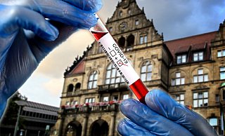 In Bielefeld gab es einen Corona-Meldestau. - Sarah Jonek
