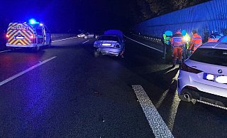 Die A30 musste für mehrere Stunden gesperrt werden. - Feuerwehr und Rettungsdienst Bad Oeynhausen