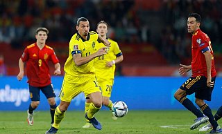 Zlatan Ibrahimovic wurde wieder in die schwedische Nationalmannschaft berufen. - Angel Fernandez/AP/dpa