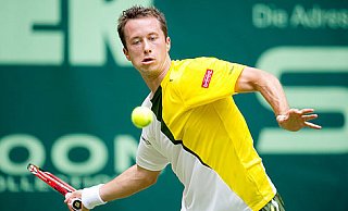 Kohlschreiber im Viertelfinale - HALLE