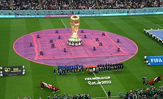 Frankreich gegen England: Bei dieser Partie gab es nach Angaben der FIFA viele Hass-Nachrichten im Netz. - Peter Byrne/PA Wire/dpa