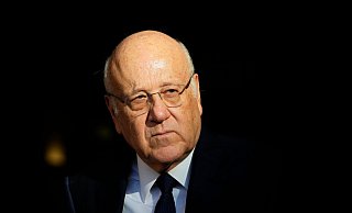 Libanons geschäftsführender Ministerpräsident Mikati weckt Hoffnung auf eine Waffenruhe. (Archivbild) - Hassan Ammar/AP/dpa