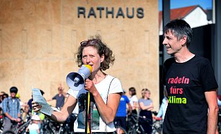 Anette Klee und ihr Ehemann Ingold Klee reden im Alltag viel über Themen wie Umwelt und Mobilität. - Andreas Frücht