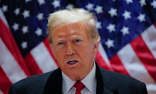 Donald Trump ist nach eigenen Worten stolz darauf, für das Ende des landesweiten Rechts auf Abtreibung verantwortlich zu sein. - Frank Franklin/AP/dpa