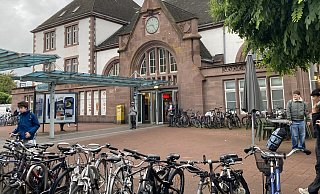Der Bahnhof in Herford wird in Kürze sehr einsam werden. Vom 12. bis zum 18. Oktober wird dort kein einziger Zug halten, erläutert der Fahrgastverband Pro Bahn. - Matthias Bungeroth
