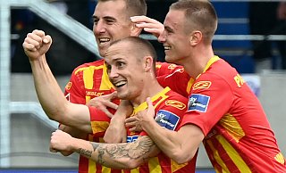 In den ersten 45 Minuten erziehlt Sven Michel allein drei der insgesamt vier Tore für den SC Paderborn. - picture alliance/dpa