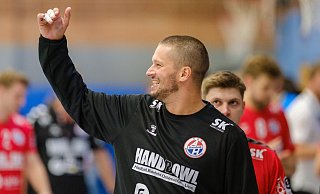 Mustafa Wendland bot zum Ligaeinstand bei der TSG A-H Bielefeld gegen Wilhelmshaven eine gute Leistung. - az