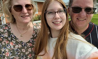 Familie Lehmann ist aus dem Kreis Gütersloh in die USA ausgewandert. Heute leben Petra und Andreas mit Tochter Hanna in Florida. Sie werden regelmäßig von dem TV-Format "Goodbye Deutschland" (VOX) begleitet. - Lehmann