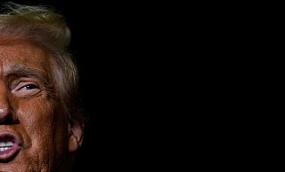 Trump fordert vom Sender CBS mehrere Milliarden US-Dollar Schadenersatz. - Julia Demaree Nikhinson/AP/dpa