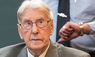 Der ehemalige SS-Wachmann Reinhold Hanning wurde zu fünf Jahren Haft verurteilt. - dpa