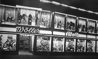 Wöller-Wolle im Gehrenberg in den 1950er Jahren. 1970 kam es zur Kooperation mit Klingenthal. - Kommunalarchiv