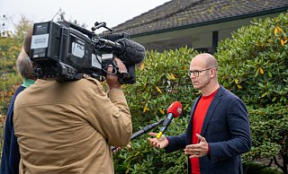 Krisenstabsleiter Ingo Nürnberger im Interview. - Christian Mathiesen